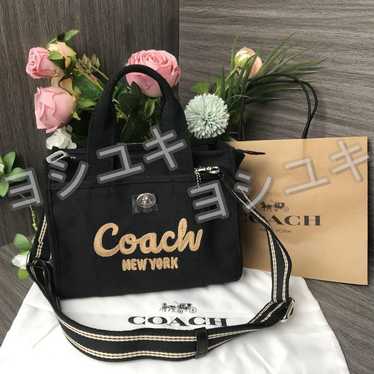 Rare! COACH Tote Bag 2WAY Shoulder Bag - image 1