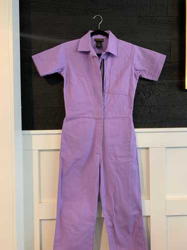 Nooworks NWOT Twill Coveralls in Lilac