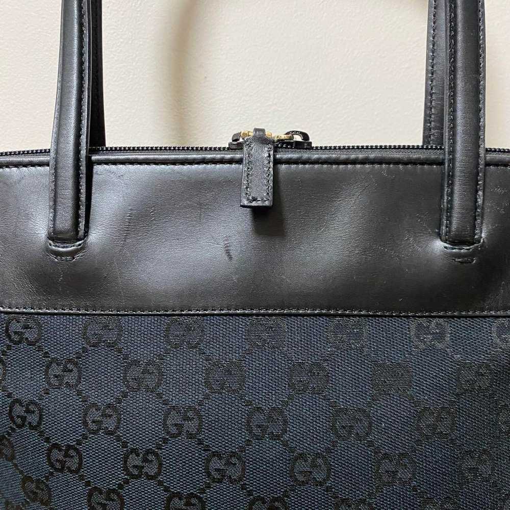 【Excellent Condition】GUCCI GG Pattern Canvas Tote… - image 3