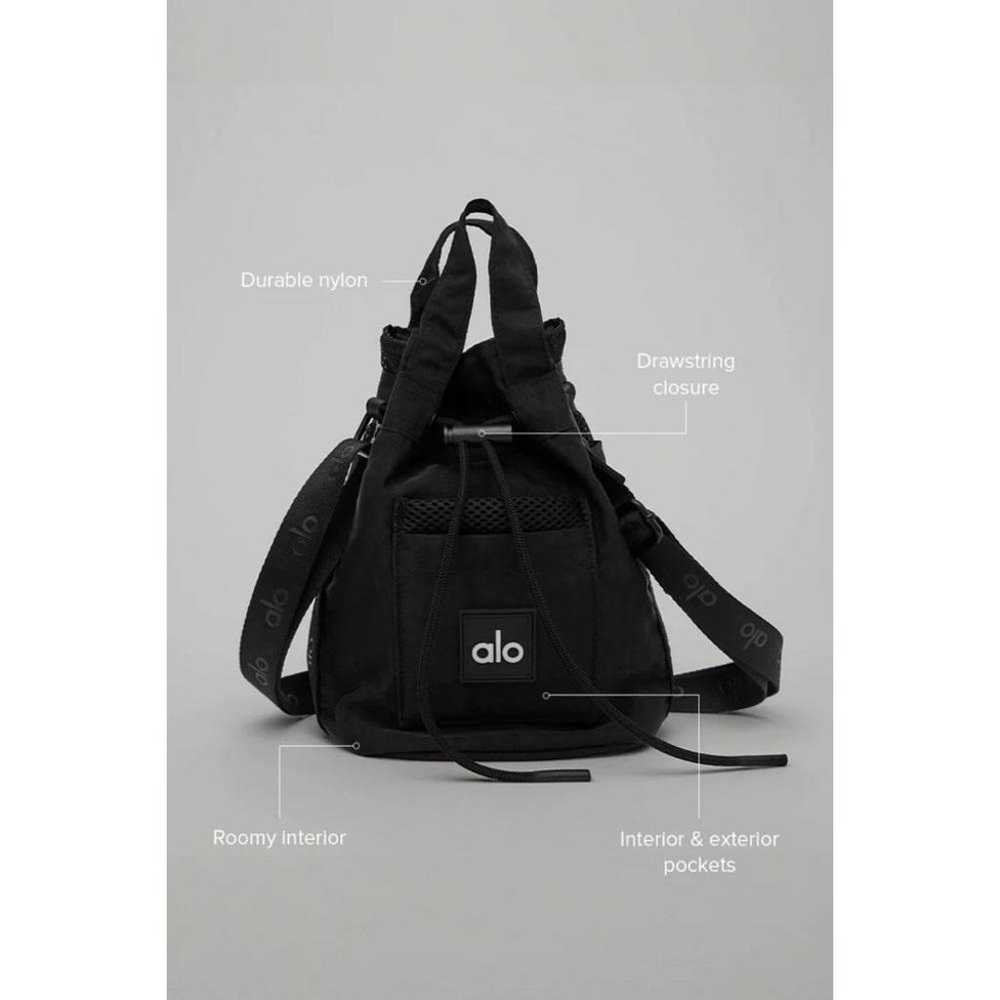 Alo Yoga Cross Body Bucket Bag Black - image 2