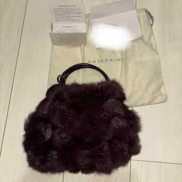 Superb Condition ANTEPRIMA Real Rabbit Fur Handbag - image 1