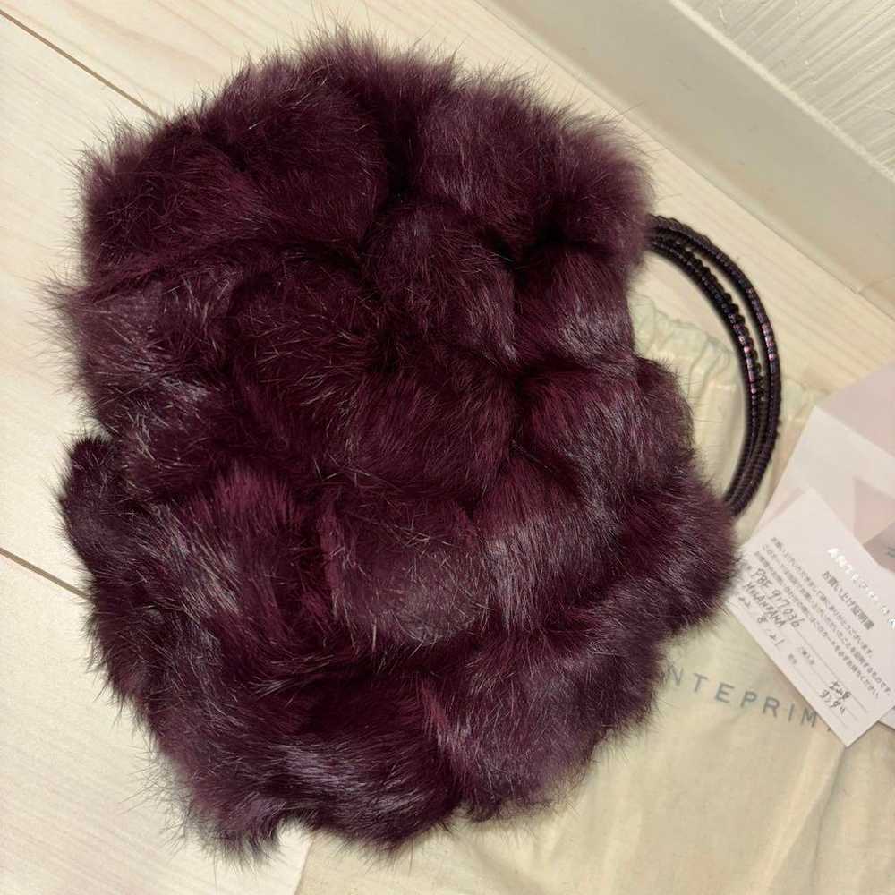 Superb Condition ANTEPRIMA Real Rabbit Fur Handbag - image 3