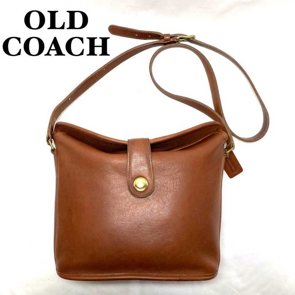 COACH Old Coach Shoulder Bag Made in USA 0272-233 - image 1