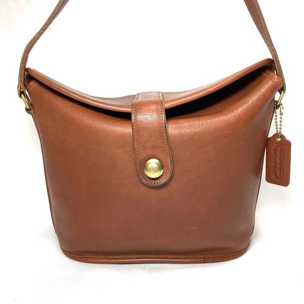 COACH Old Coach Shoulder Bag Made in USA 0272-233 - image 2