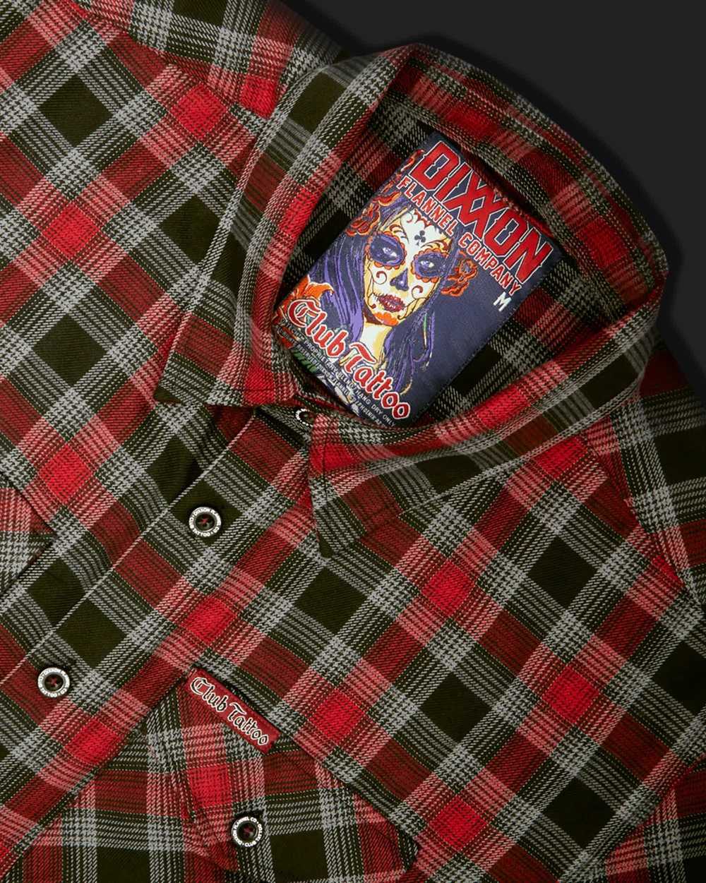 dixxon Club Tattoo Flannel - image 2