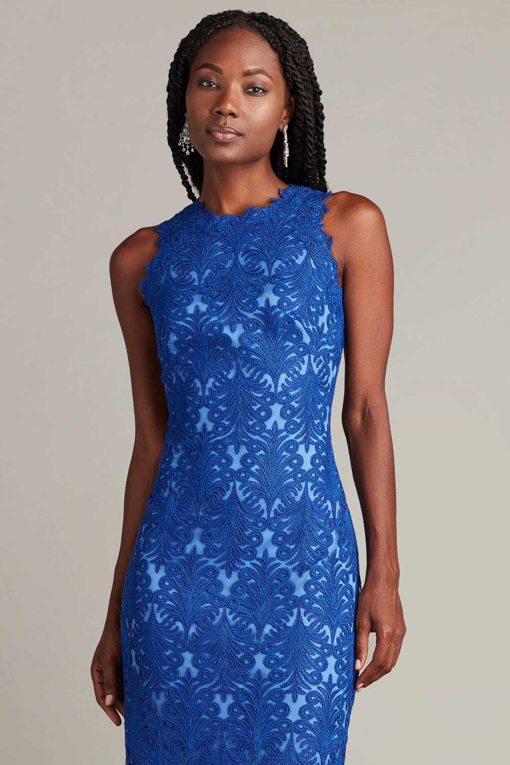 Tadashi Shoji Nia Embroidered Tulle Dress - image 4