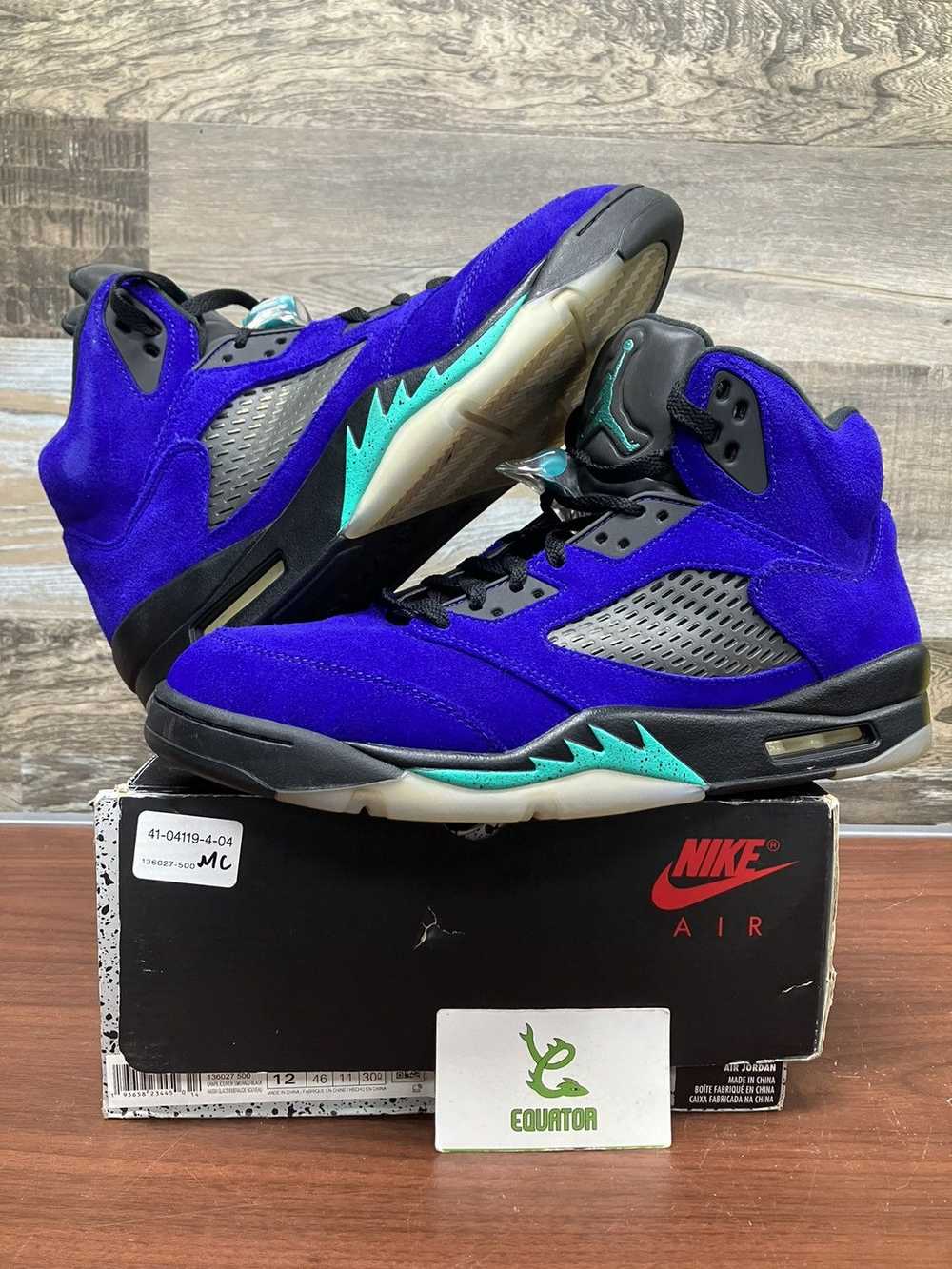 Jordan Brand Jordan 5 Retro Alternate Grape Size … - image 1