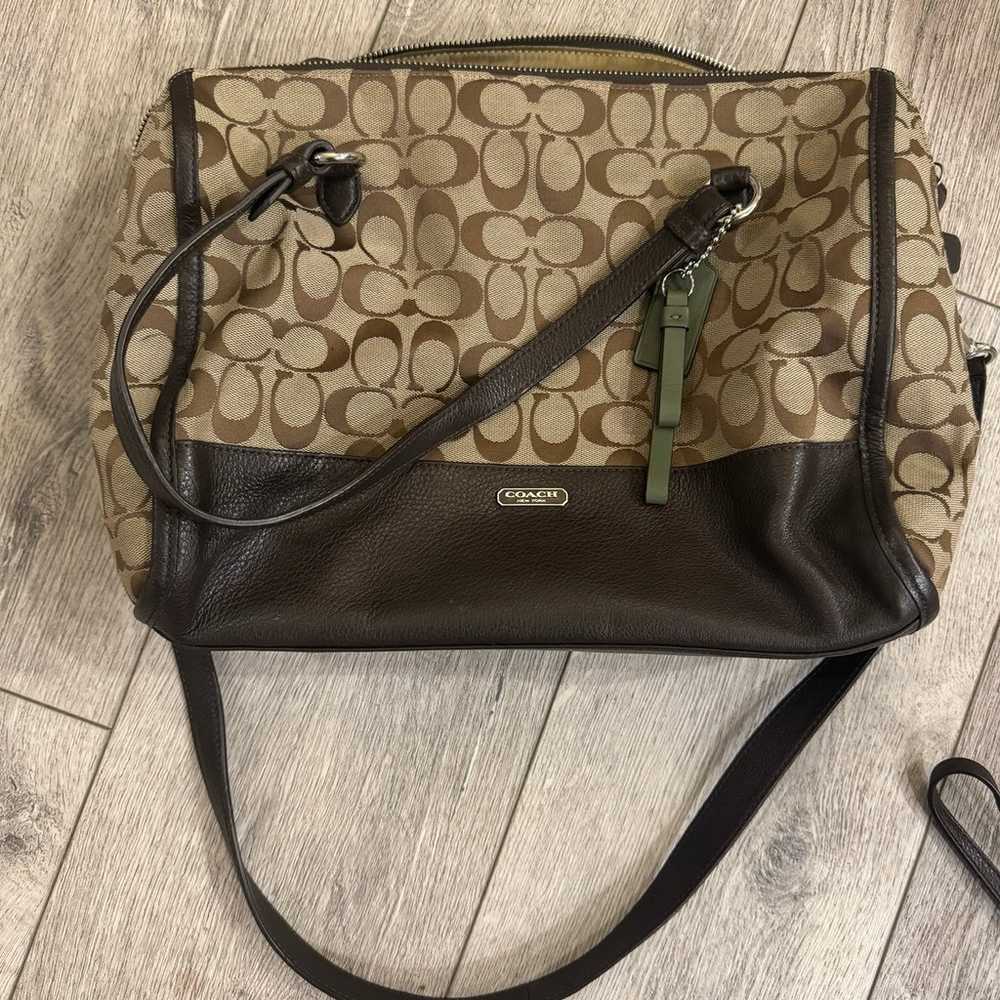 Coach large signature bag - image 2