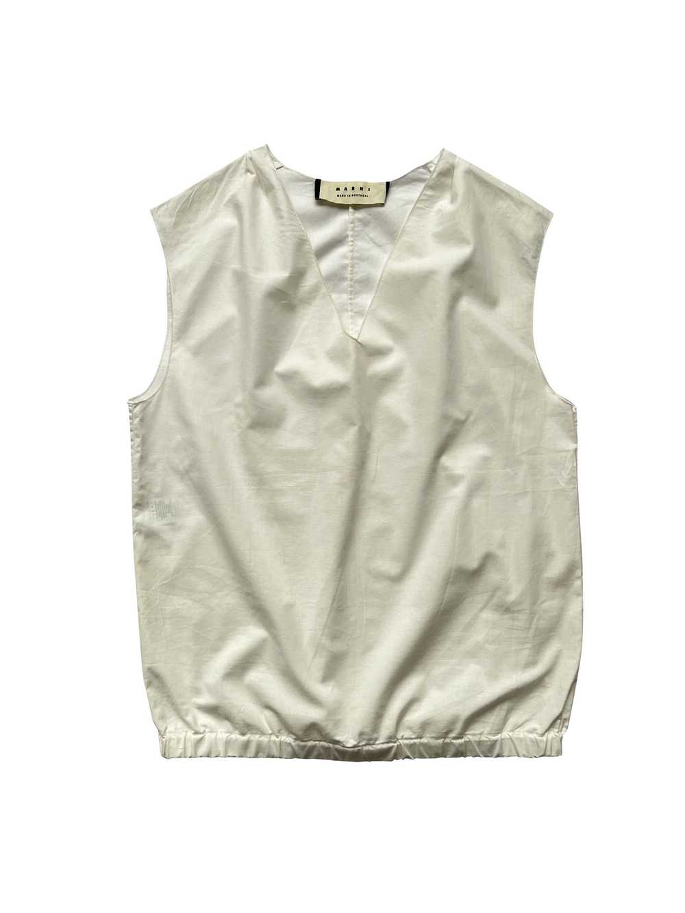 Marni ⚡️QUICK SALE⚡️Marni White V-Neck Sleeveless… - image 1