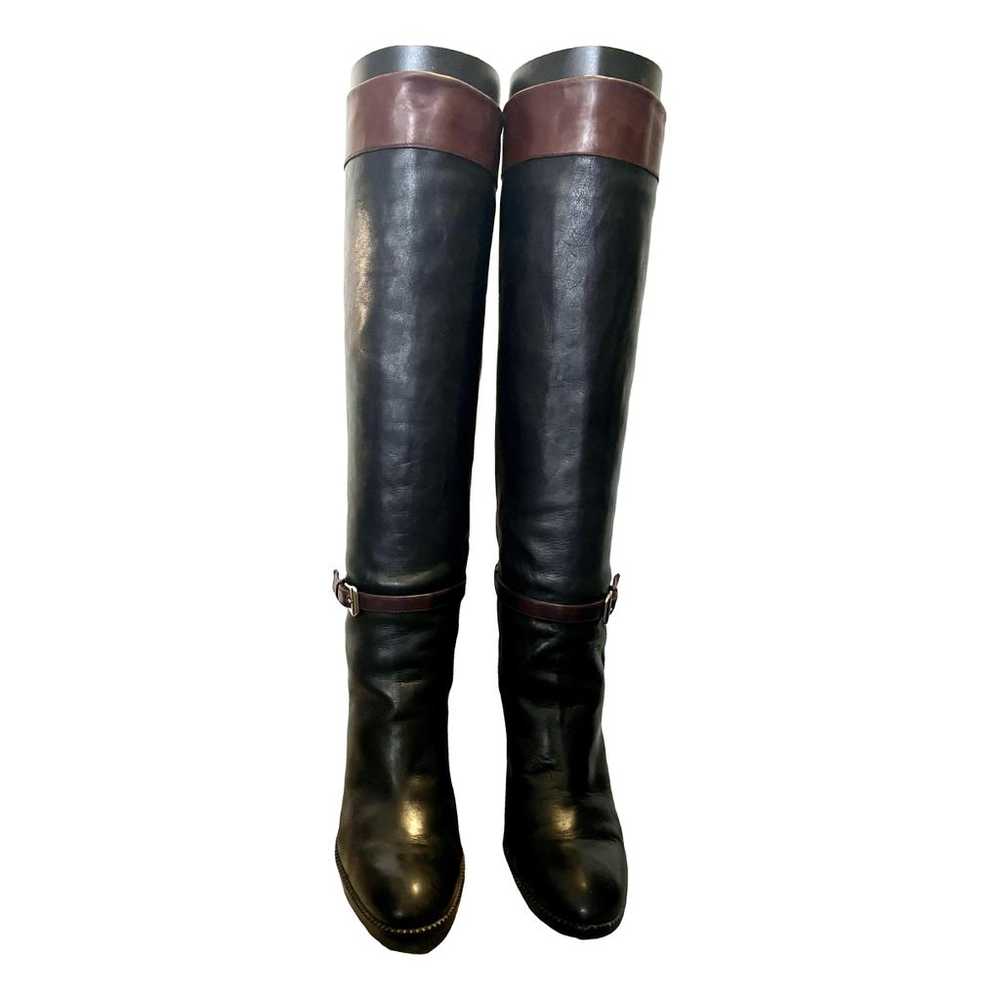 Stuart Weitzman Leather riding boots - image 1