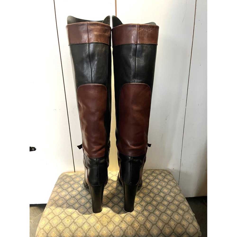 Stuart Weitzman Leather riding boots - image 2