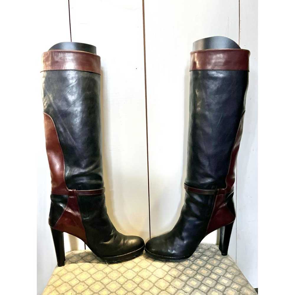 Stuart Weitzman Leather riding boots - image 5