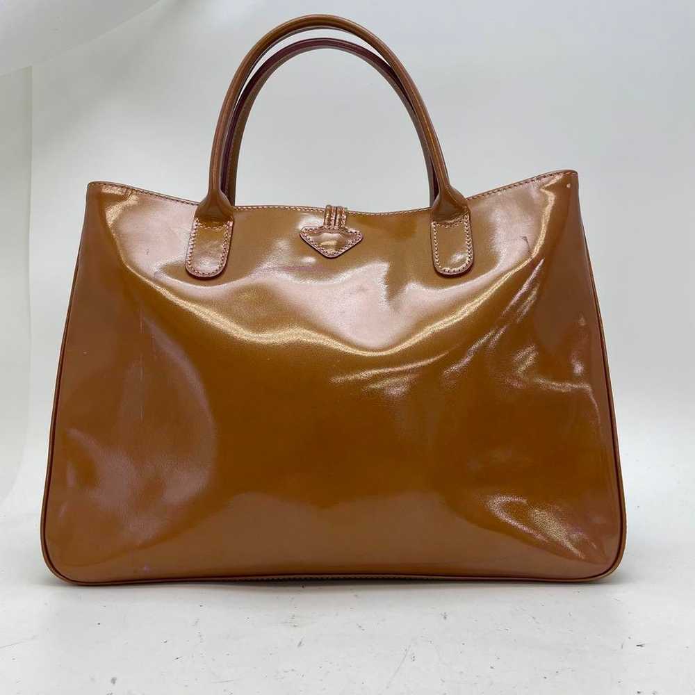 Longchamp Tote Handbag Business A4 Formal FM236 - image 2