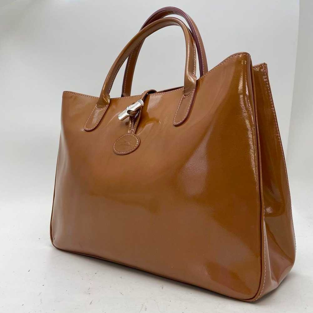 Longchamp Tote Handbag Business A4 Formal FM236 - image 3