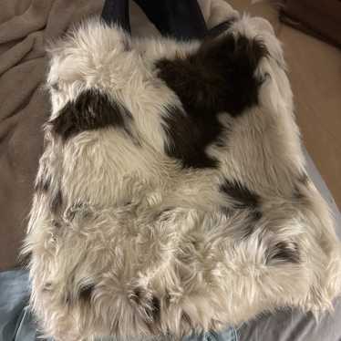 Stand Studio Faux Fur Tote Bag