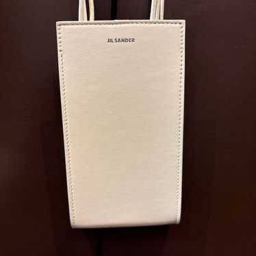 JIL SANDER Yellow Smartphone Shoulder Bag