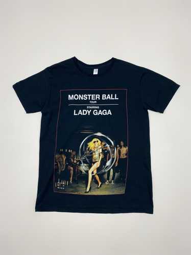 Band Tees × Hype × Vintage 2010 Lady Gaga Monster… - image 1