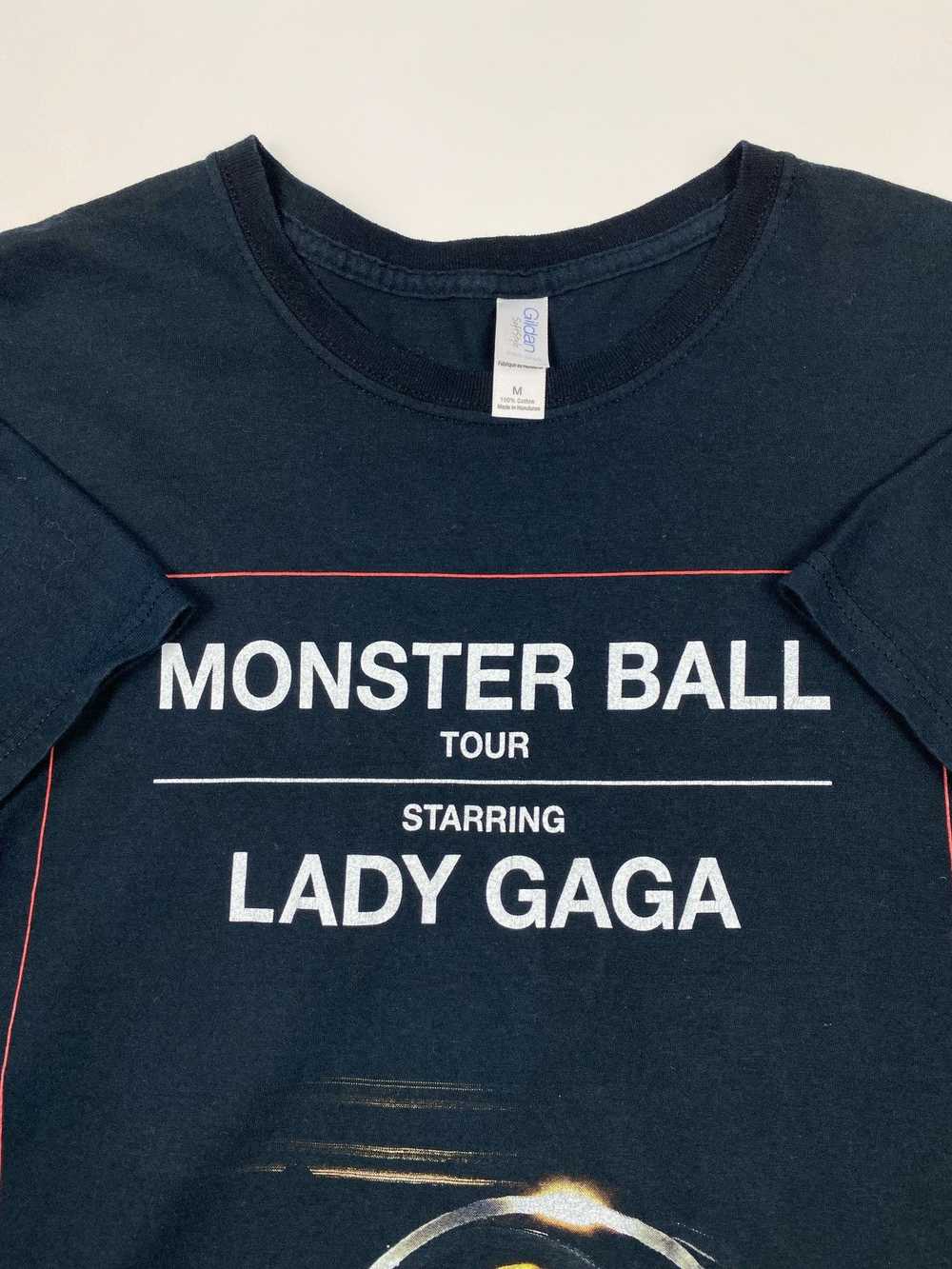 Band Tees × Hype × Vintage 2010 Lady Gaga Monster… - image 2