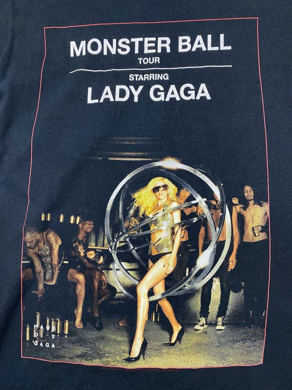 Band Tees × Hype × Vintage 2010 Lady Gaga Monster… - image 4