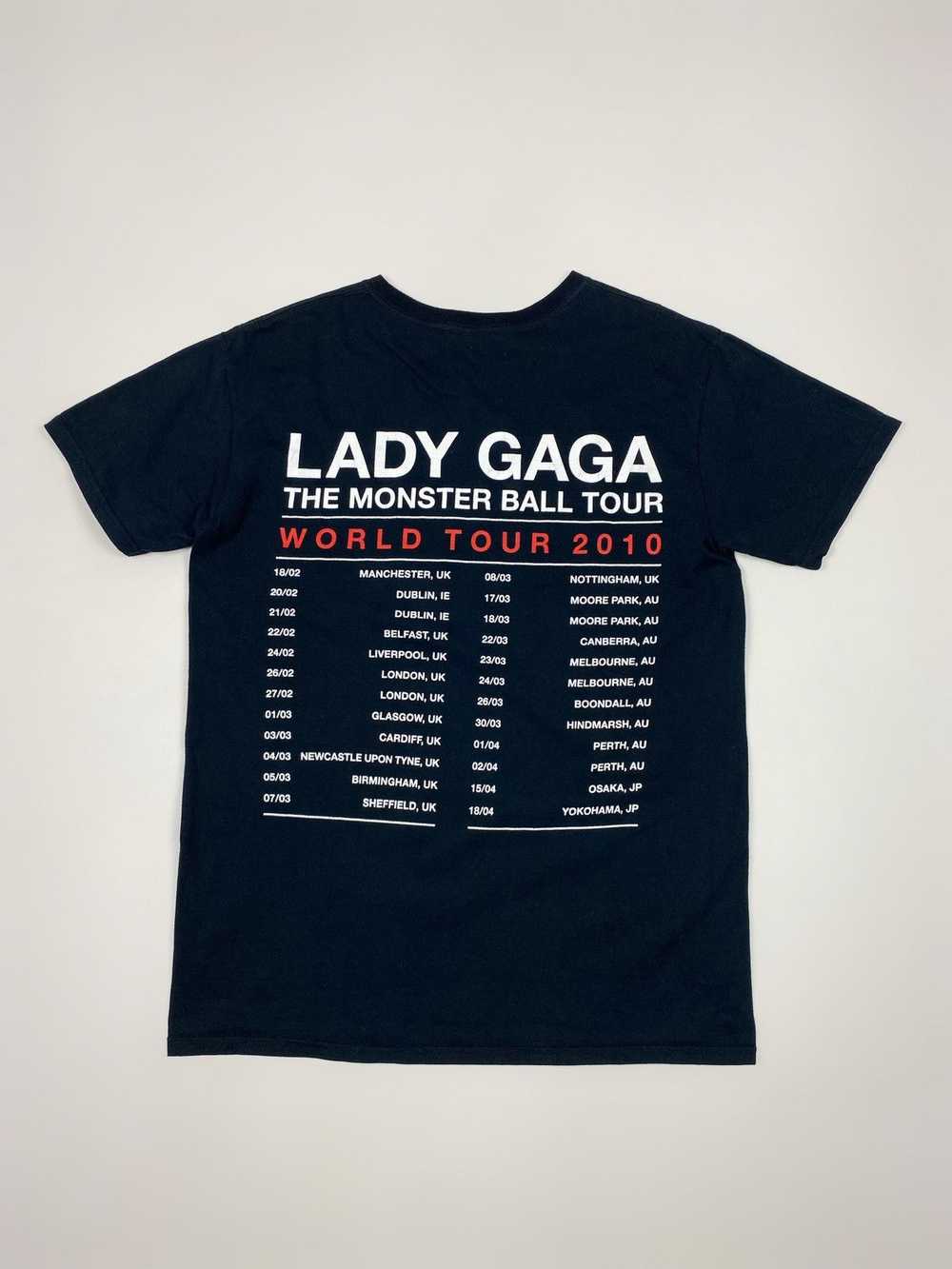 Band Tees × Hype × Vintage 2010 Lady Gaga Monster… - image 5