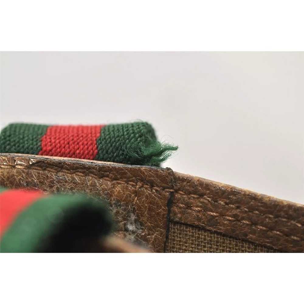 Authentic GUCCI Web Sherry Line Shoulder Tote Bag… - image 12