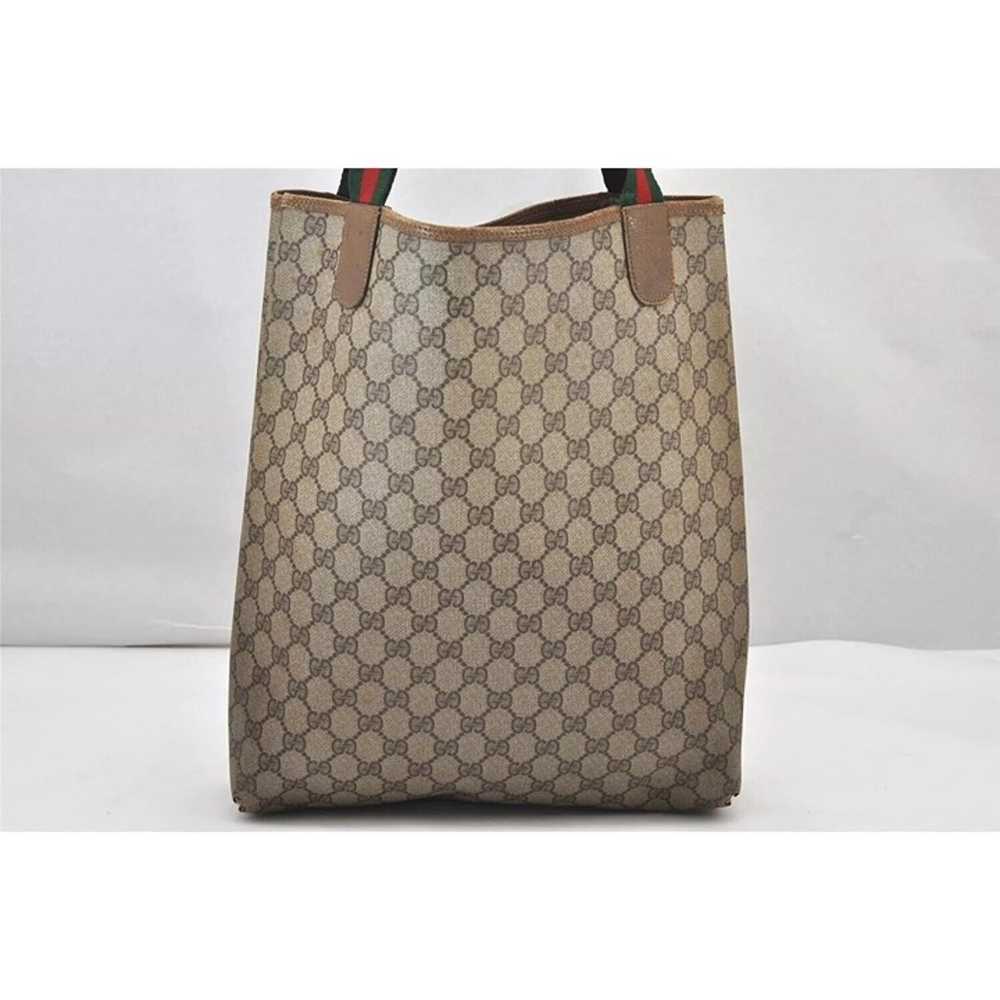 Authentic GUCCI Web Sherry Line Shoulder Tote Bag… - image 3