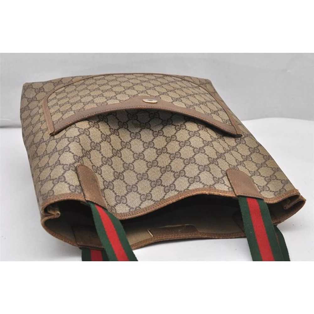 Authentic GUCCI Web Sherry Line Shoulder Tote Bag… - image 6