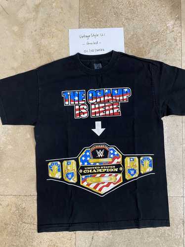 Vintage × Wwe Mens Vintage T Shirt WWE “The Champ 