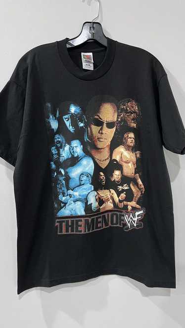 Vintage × Wwe × Wwf The Rock “The Man of WWF” Tee 