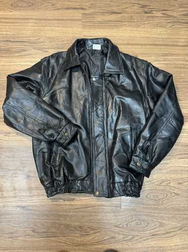 Vintage Patchwork Leather Jacket