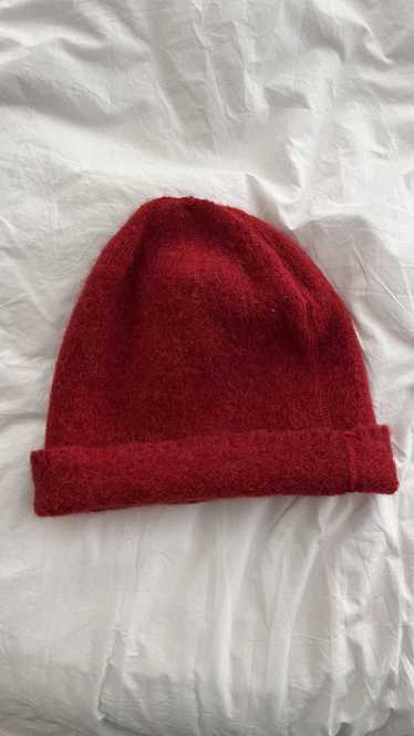 Our Legacy Our legacy red wool beanie