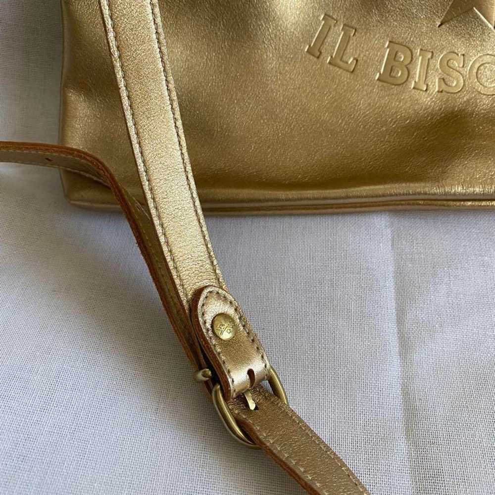 IL BISONTE Crossbody Bag Leather Shoulder Bag - image 11