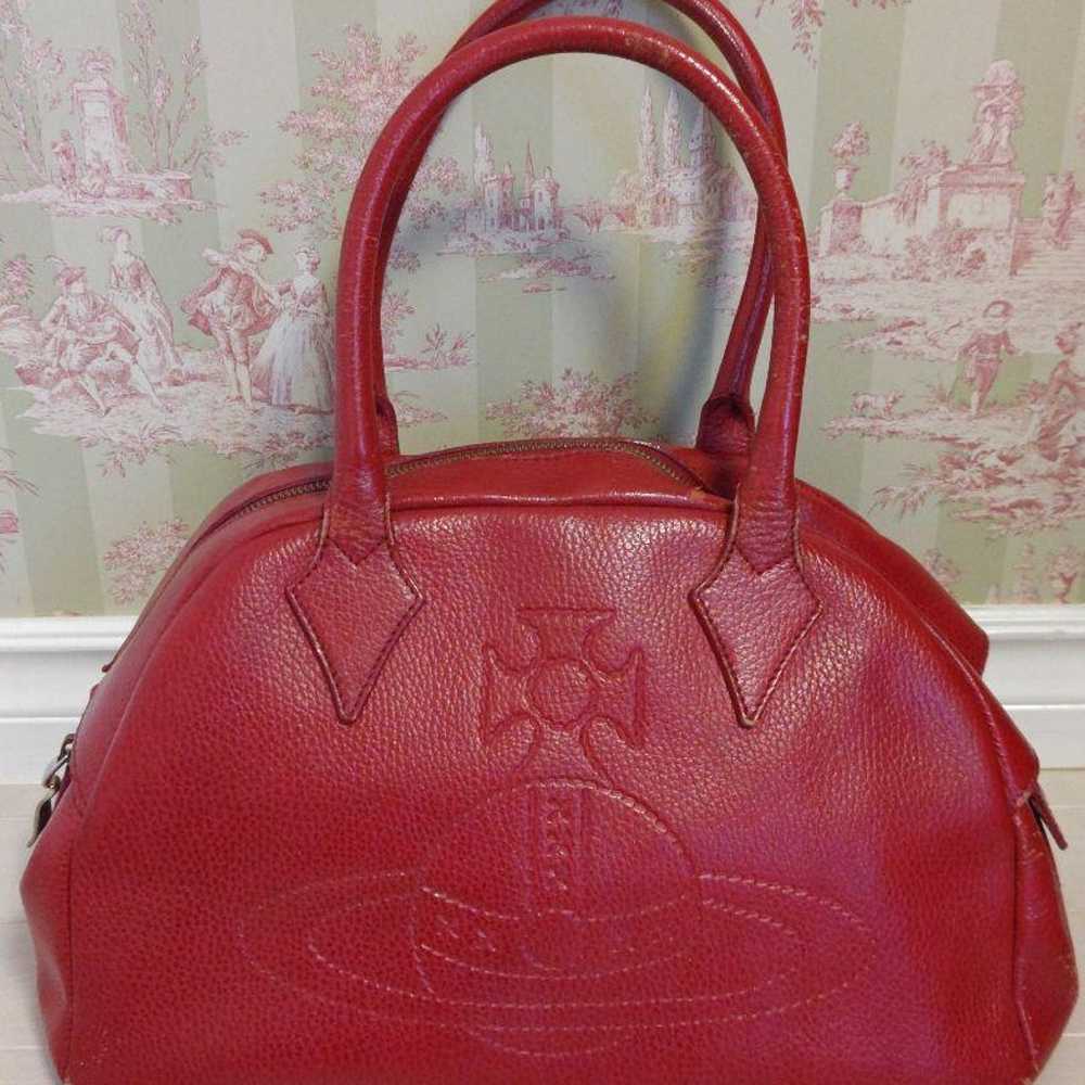 Vivienne Westwood Leather Bag Red - image 1