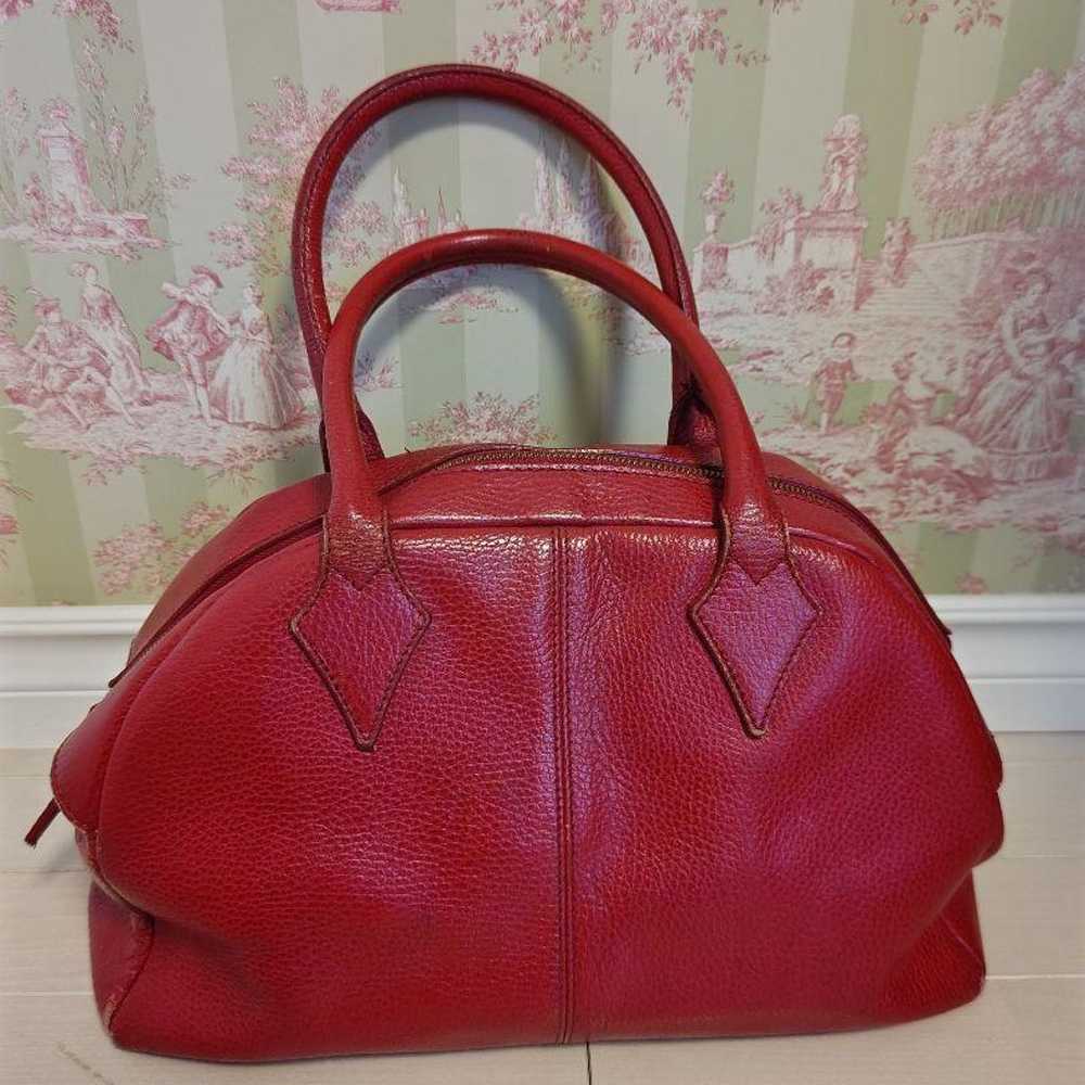 Vivienne Westwood Leather Bag Red - image 2