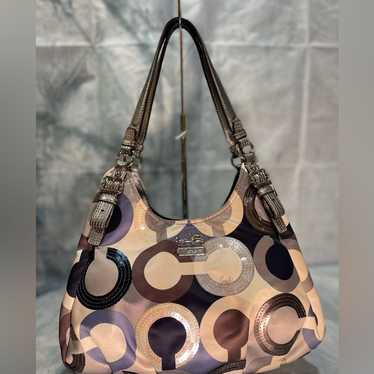 Coach Madison Graphic Op Art Bag