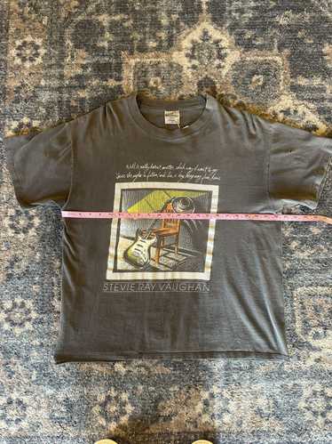 Band Tees × Vintage 1990 Stevie Ray Vaughan Tribut