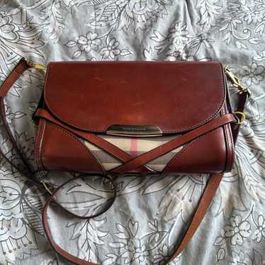 Burberry House Check bridle Abbot crossbody bag