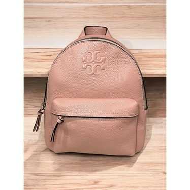 Tory Burch Thea Mini Pebble Leather Backpack