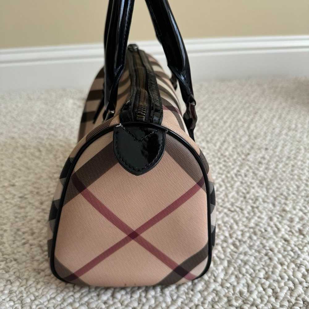 Burberry Super Nova Check PVC Patent Leather Ches… - image 2