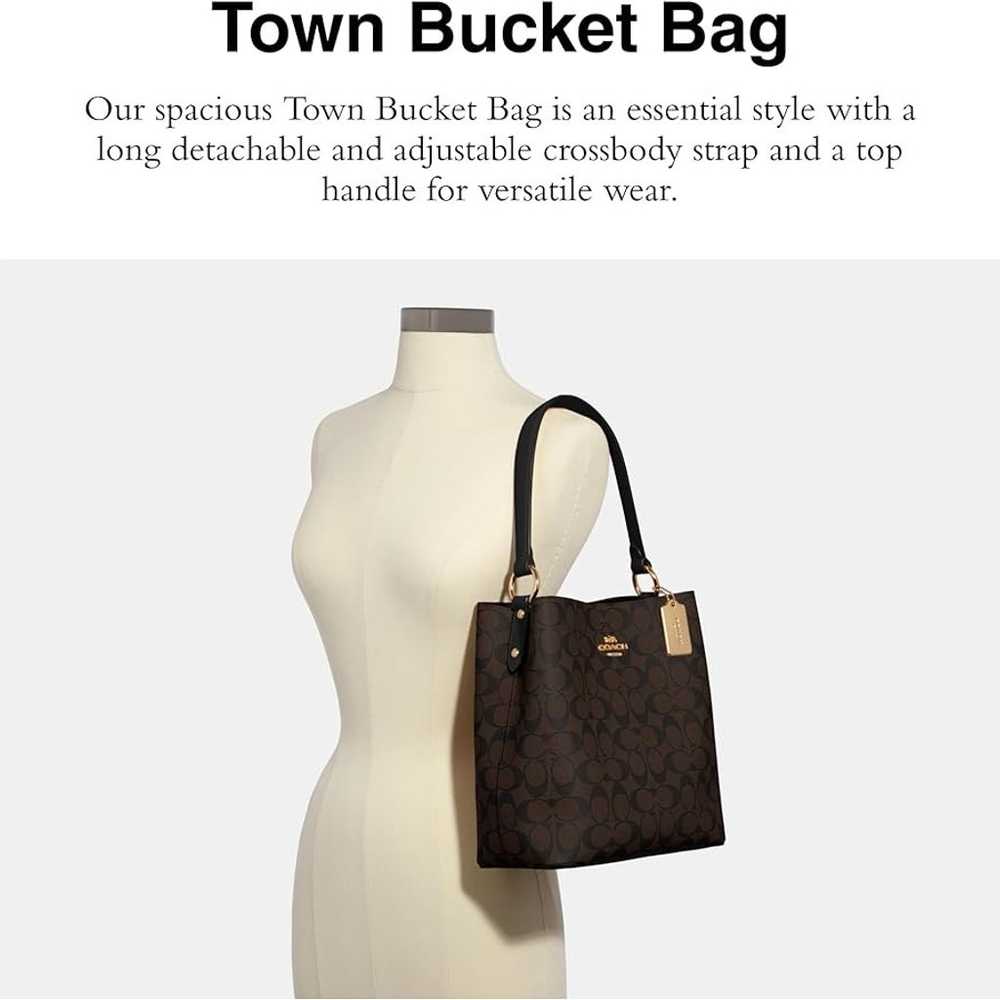 Coach unisex town bucket - image 2