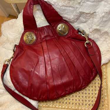 Gucci Hysteria Convertible Hobo Bag in Red Leather - image 1