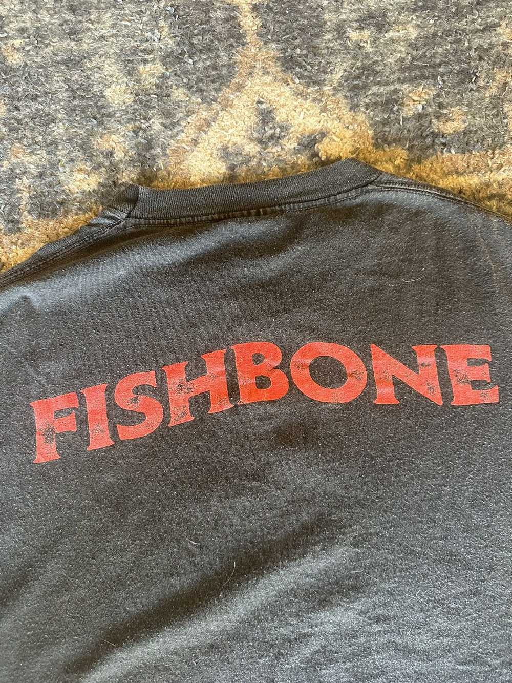 Band Tees × Vintage 1990 Fishbone RARE boxy fit - image 6