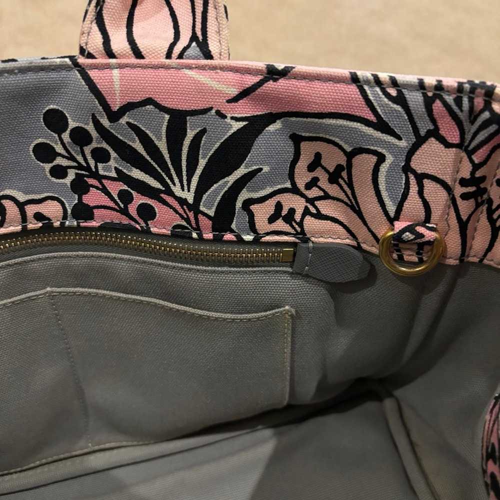 Prada Campa Stampata Pink (Rosa) floral bag - image 10