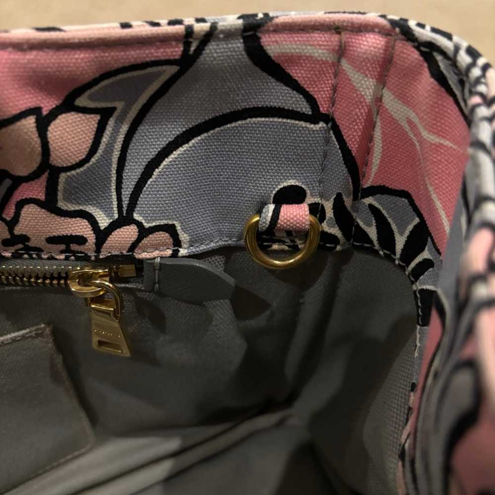 Prada Campa Stampata Pink (Rosa) floral bag - image 9