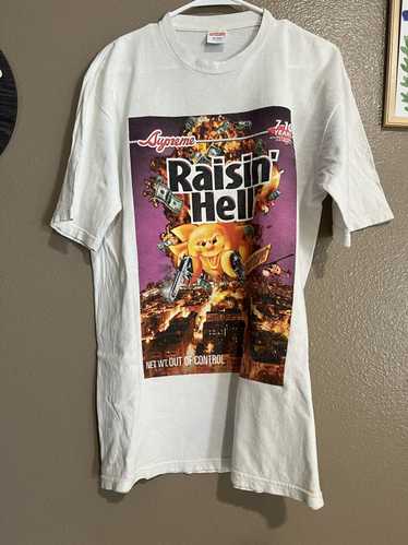 Supreme Raisin’ Hell tee