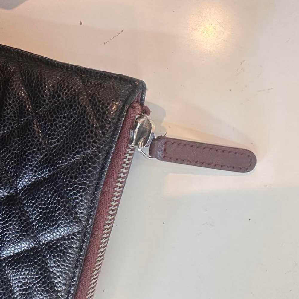 CHANEL Quilted Black Clutch Bag - image 4