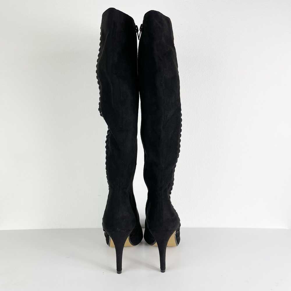 Thalia Sodi NWOB Romina Whip Stitched Black Heele… - image 2