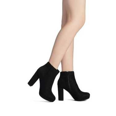 Dream Paris Women's High Heel Ankle Boots - Size … - image 1