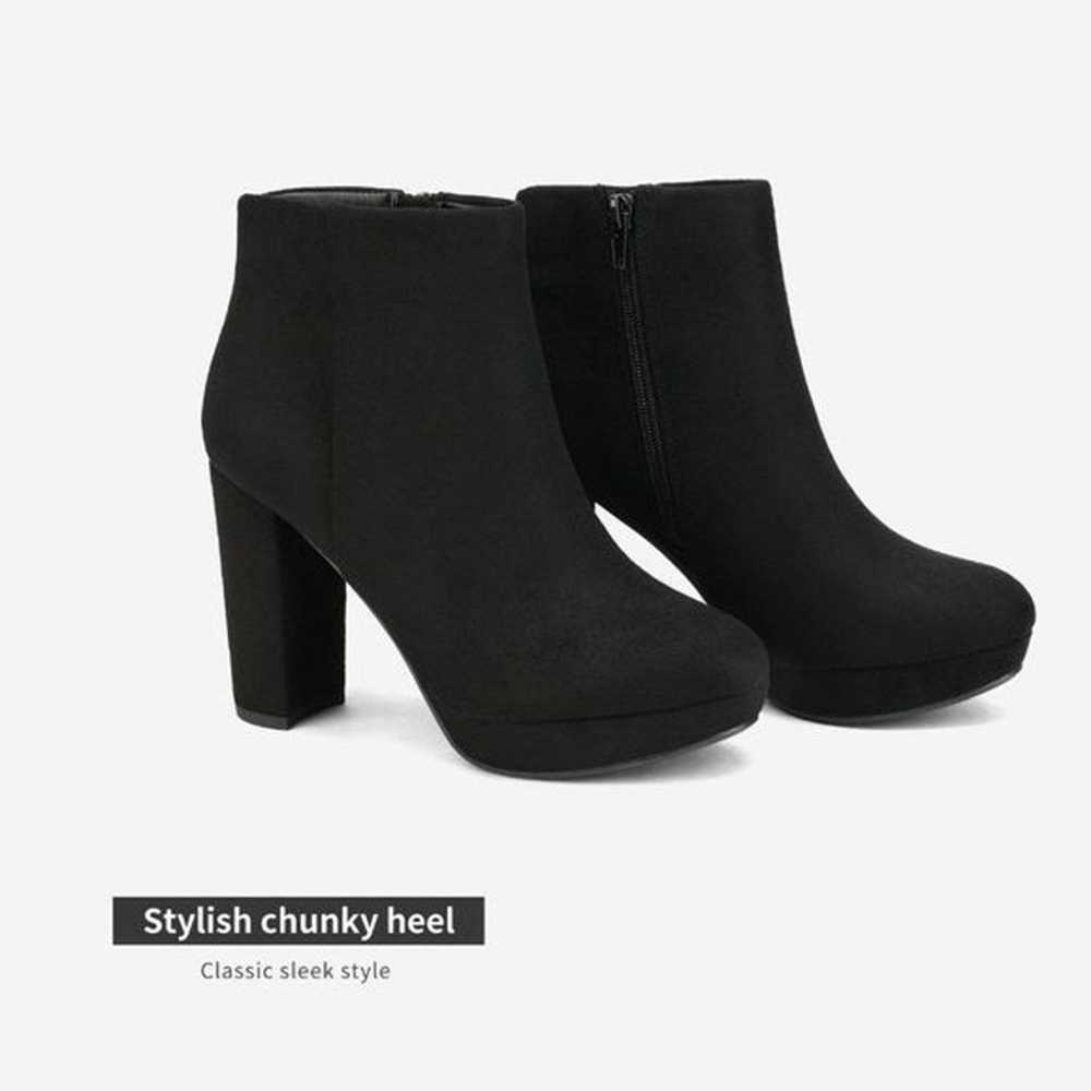 Dream Paris Women's High Heel Ankle Boots - Size … - image 6