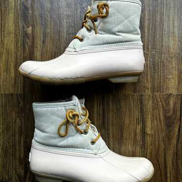 SPERRY Women Size 7 Rubber Syren Gulf Duck Boots~… - image 1